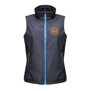 veterans in action ladies bodywarmer with hollow logo