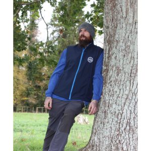 veterans in action bodywarmer with hollow logo