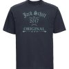 Jack Schitt Printed French Navy Original T Shirt - Image 3