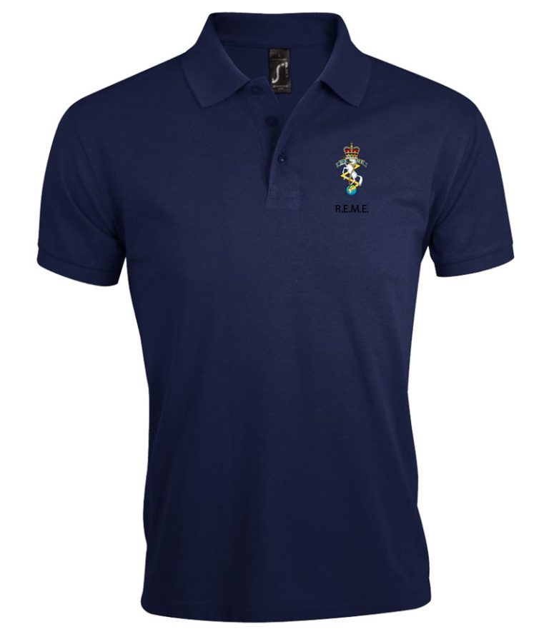 reme french navy polo shirt