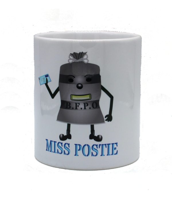 miss postie mug