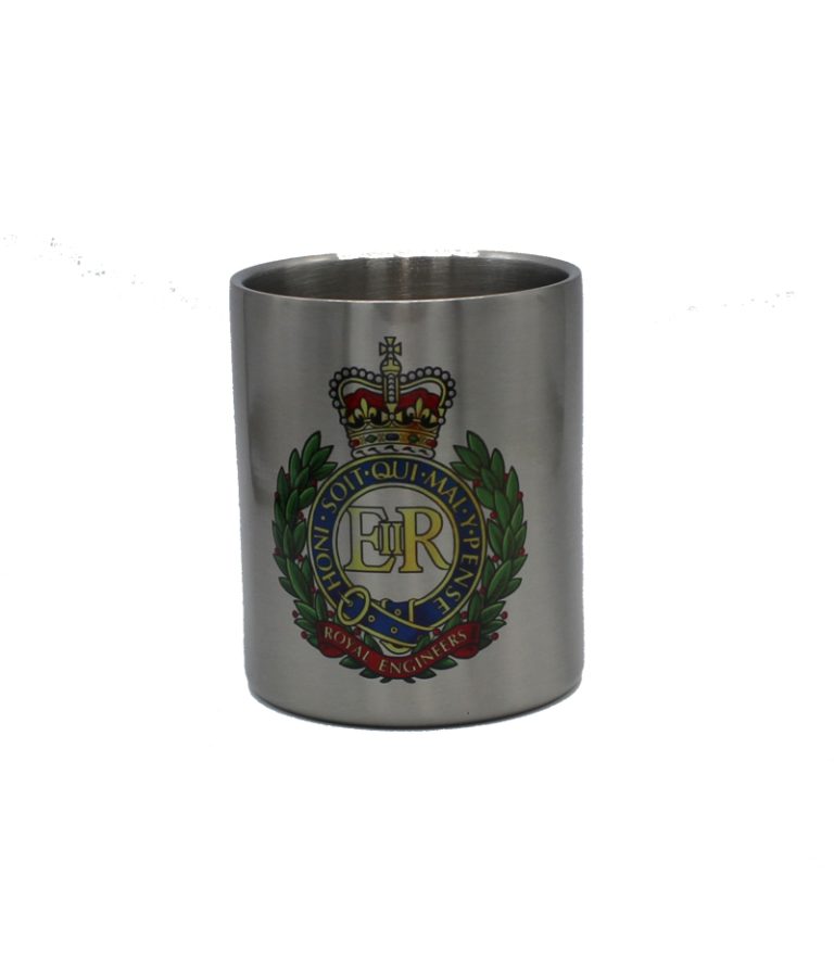 Royal Engineers 10 oz metal mug