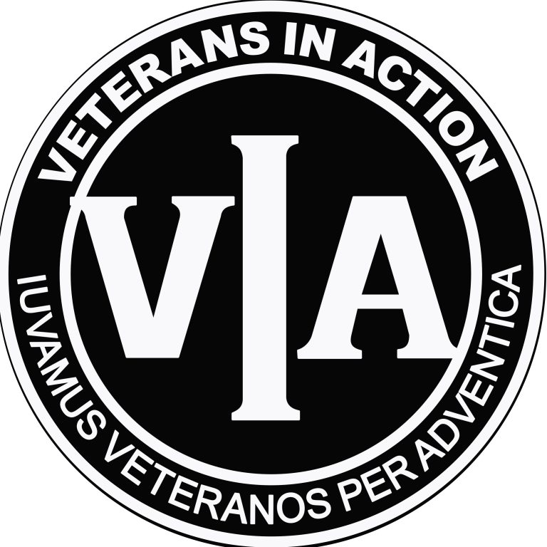 Veterans in Action sew on patch